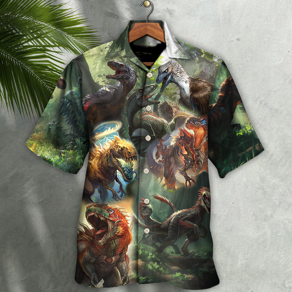 Dinosaur I Am Roar In The Jungle - Hawaiian Shirt