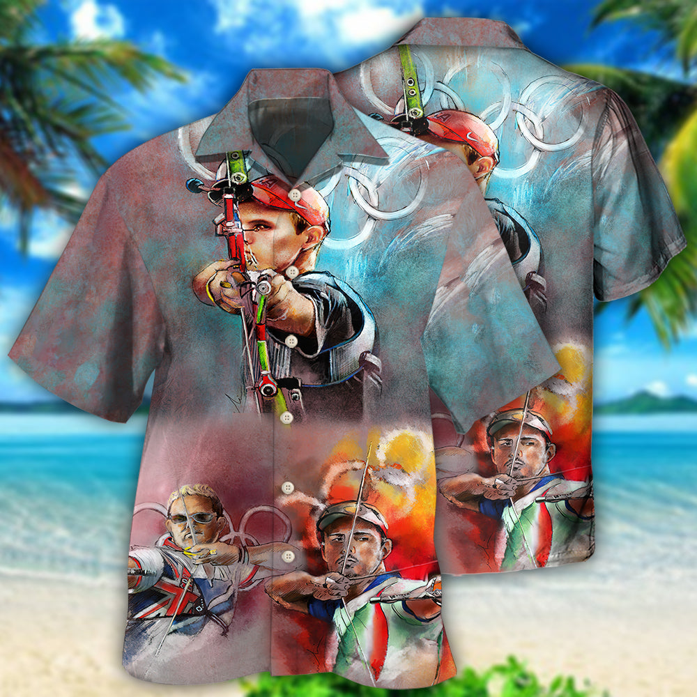 Archery Cool Is Lovely Life - Hawaiian Shirt