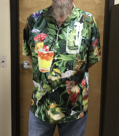 Cocktail And Fruit Hello Summer - Hawaiian Shirt