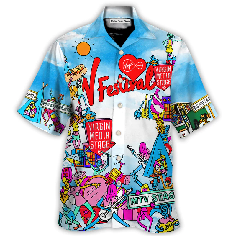Music Event V Festival Youthful - Hawaiian Shirt